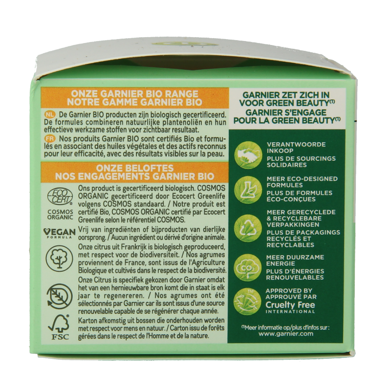 Garnier Bio dagcreme met vitamine C 50 Milliliter