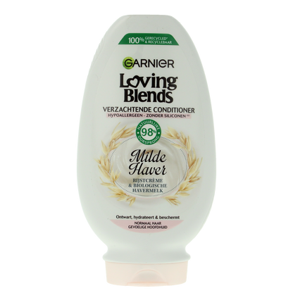 Garnier Loving blends conditioner milde haver 250.00 Milliliter