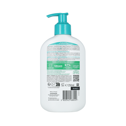 Garnier Pureactive hydraterende gezichtsreiniging 250.00 Milliliter