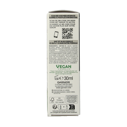 Garnier PureActive AHA + BHA charcoal serum 30 Milliliter