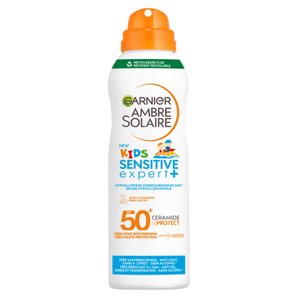 Ambre Solaire Kids spray anti zand SPF50+ 150.00 Milliliter