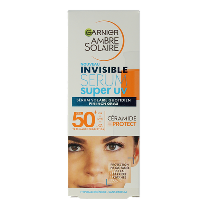 Ambre Solaire Sensitive face serum SPF50+ 30.00 Milliliter