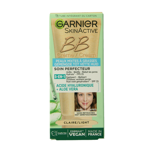 Garnier SkinActive BB cream oil free lichte huid 50 Milliliter