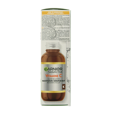Garnier SkinActive nachtserum vitamine C hyaluronzuur 30.00 Milliliter