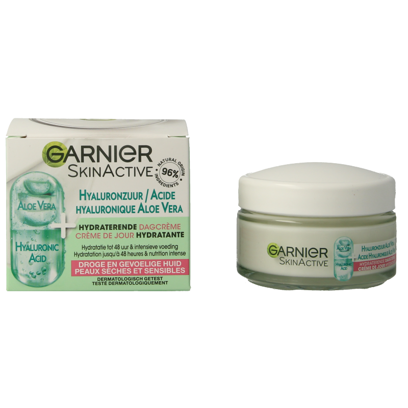 Garnier SkinActive dagcreme hyaluronzuur aloe vera 50 Milliliter