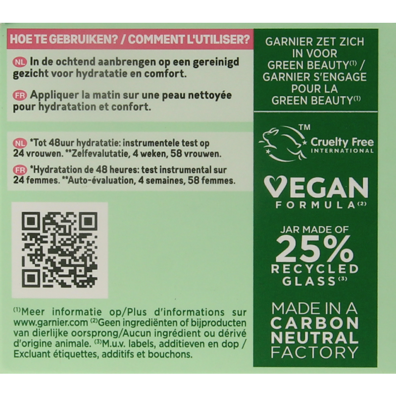 Garnier SkinActive dagcreme hyaluronzuur aloe vera 50 Milliliter