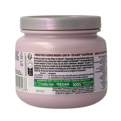 Garnier Loving blends rice water infusion haarmasker 340.00 Milliliter