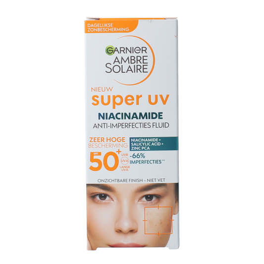 Ambre Solaire Fluid niacinamide super UV SPF50+ 40 Milliliter