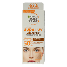 Ambre Solaire Fluid vitamine C super UV SPF50+ 40 Milliliter