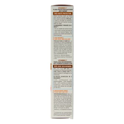 Ambre Solaire Fluid vitamine C super UV SPF50+ 40.00 Milliliter
