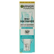 Garnier PureActive BHA+ niacinamide UV fluid SPF50+ 40 Milliliter