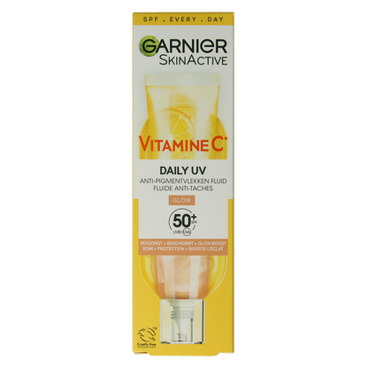 Garnier SkinActive vitamine C glowy UV fluid SPF50+ 40.00 Milliliter