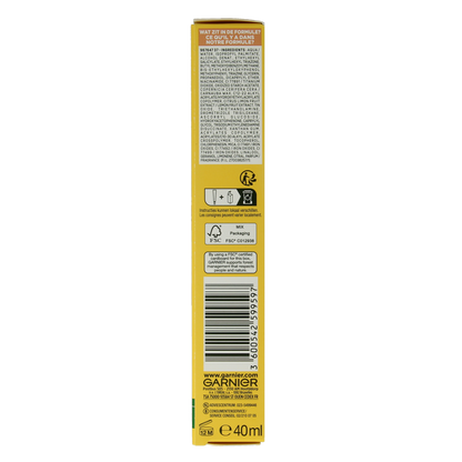 Garnier SkinActive vitamine C glowy UV fluid SPF50+ 40.00 Milliliter