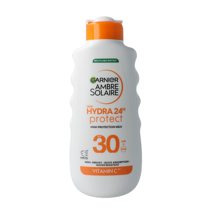 Ambre Solaire Hydraterende melk protect SPF30 175.00 Milliliter