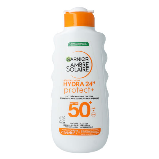 Ambre Solaire Hydraterende melk protect SPF50+ 175 Milliliter