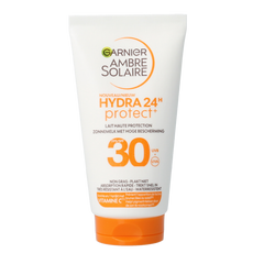Ambre Solaire Hydraterende melk protect SPF30 50.00 Milliliter