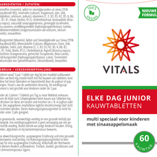 Vitals Elke Dag Junior 60.00 Tabletten