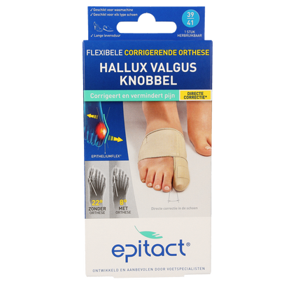 Epitact Hallux valgus corrigerende orthese maat 39/41 1.00 Stuks