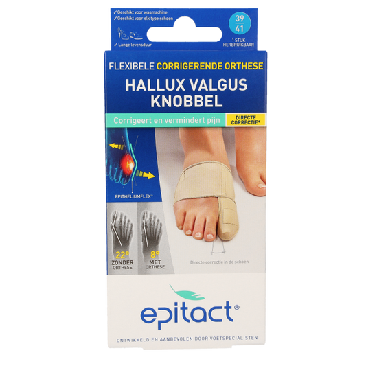 Epitact Hallux valgus corrigerende orthese maat 39/41 1 Stuks