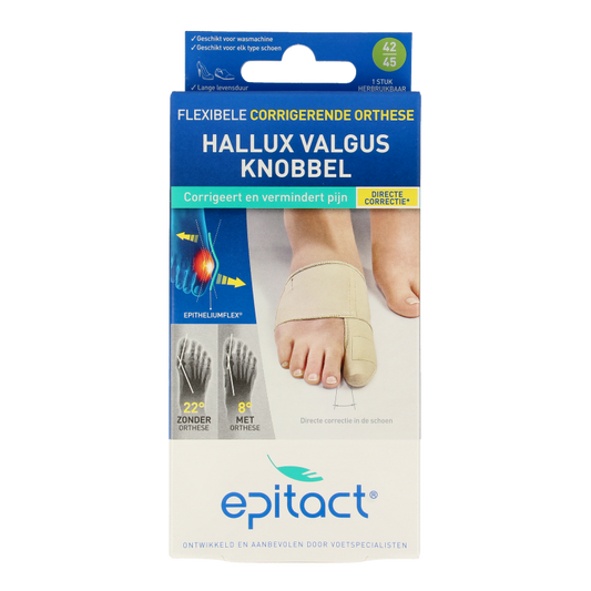 Epitact Hallux valgus corrigerende orthese maat 42/45 1 Stuks