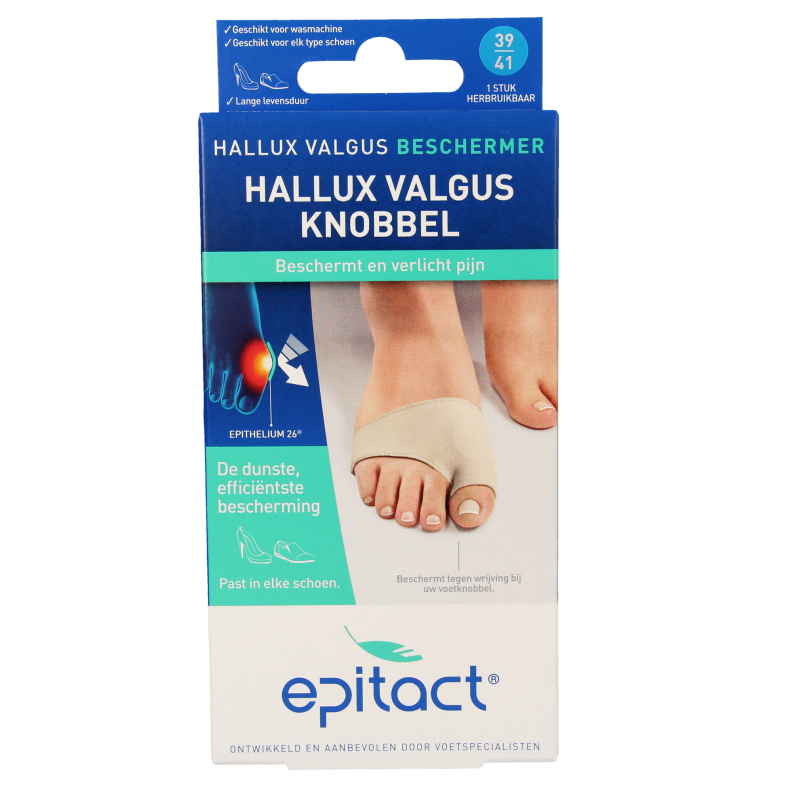 Epitact Hallux valgus knobbel beschermer maat 39/41 1 Stuks