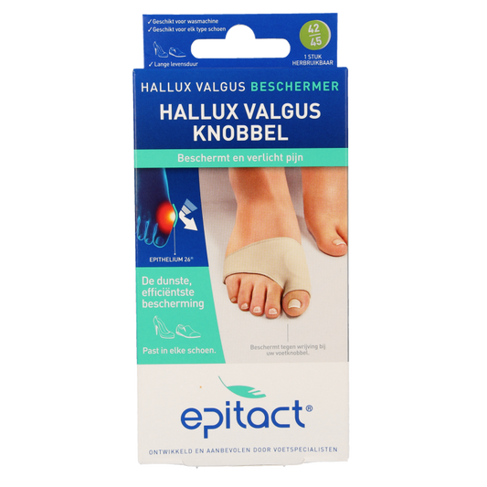 Epitact Hallux valgus knobbel beschermer maat 42/45 1 Stuks