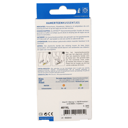 Epitact Hamertenen maat 36/40 2.00 Stuks