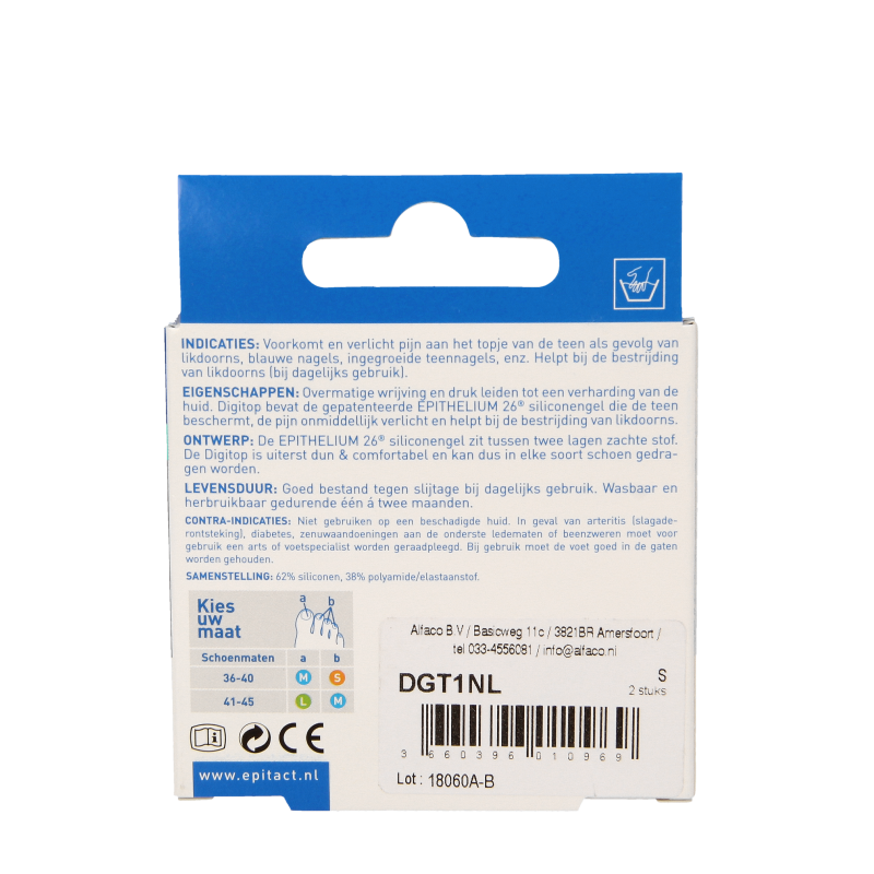 Epitact Digitop nagels en likdoorns S 2 Stuks