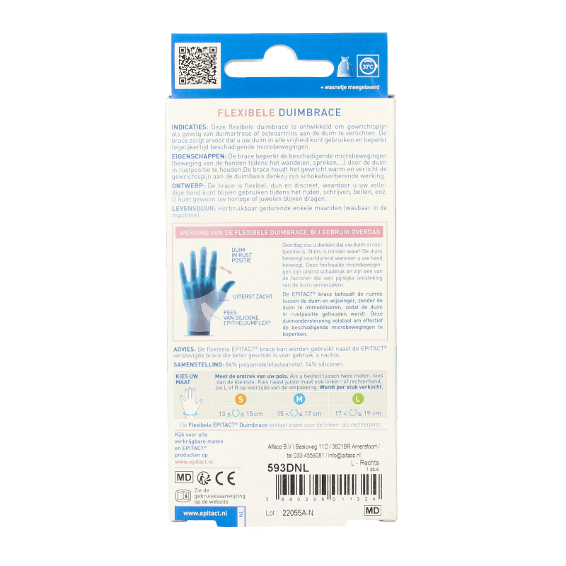 Epitact Duim orthese dag rechts maat L 1 Stuks