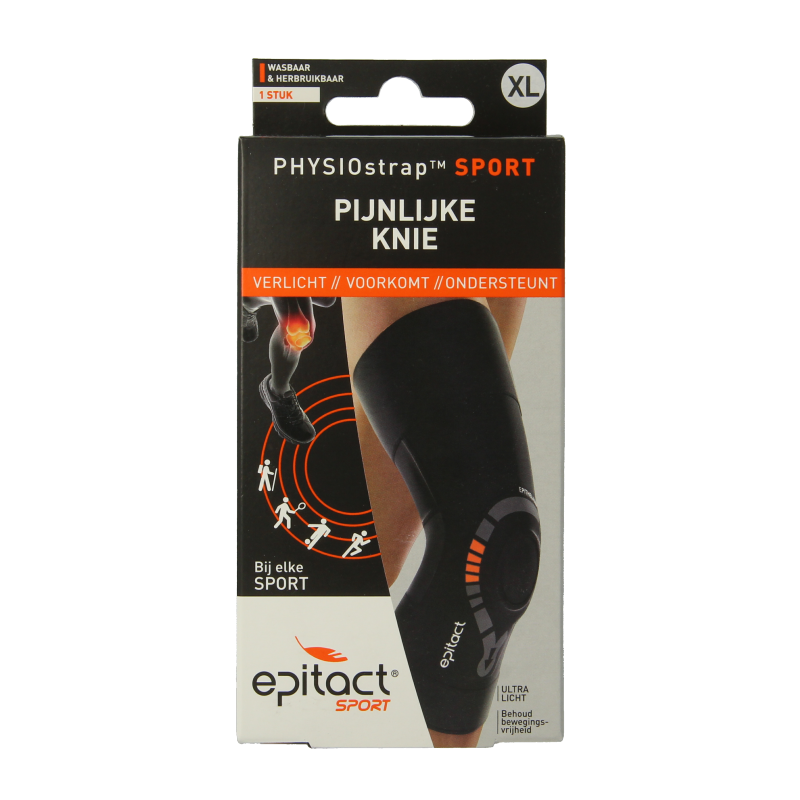 Epitact Knie physiostrap sport maat XL 1 Stuks