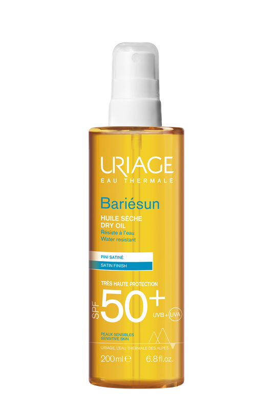 Uriage Sun droge olie SPF50 200 Milliliter