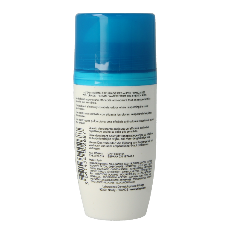 Uriage Thermaal water deodorant douceur 50 Milliliter