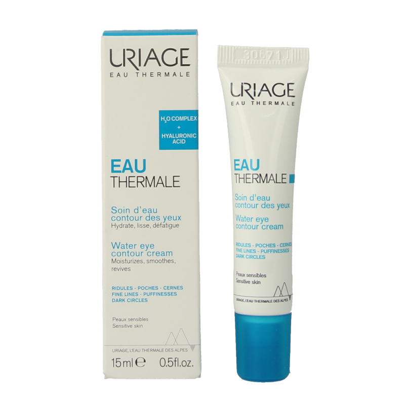 Uriage Mineraal water verzorgende oogcontour 15 Milliliter