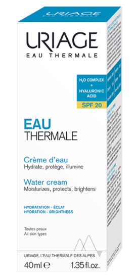Uriage Thermaal water creme d eau SPF20 40 Milliliter