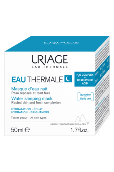 Uriage Thermaal water masque d eau nuit 50 Milliliter