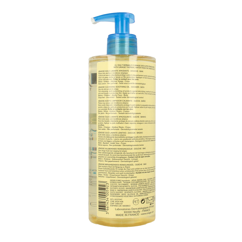 Uriage Xemose huile lavant apa 500 Milliliter
