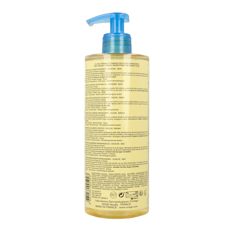 Uriage Xemose huile lavant apa 500 Milliliter