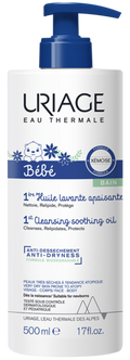 Uriage Bebe 1ere huile lavante apaisante 500 Milliliter