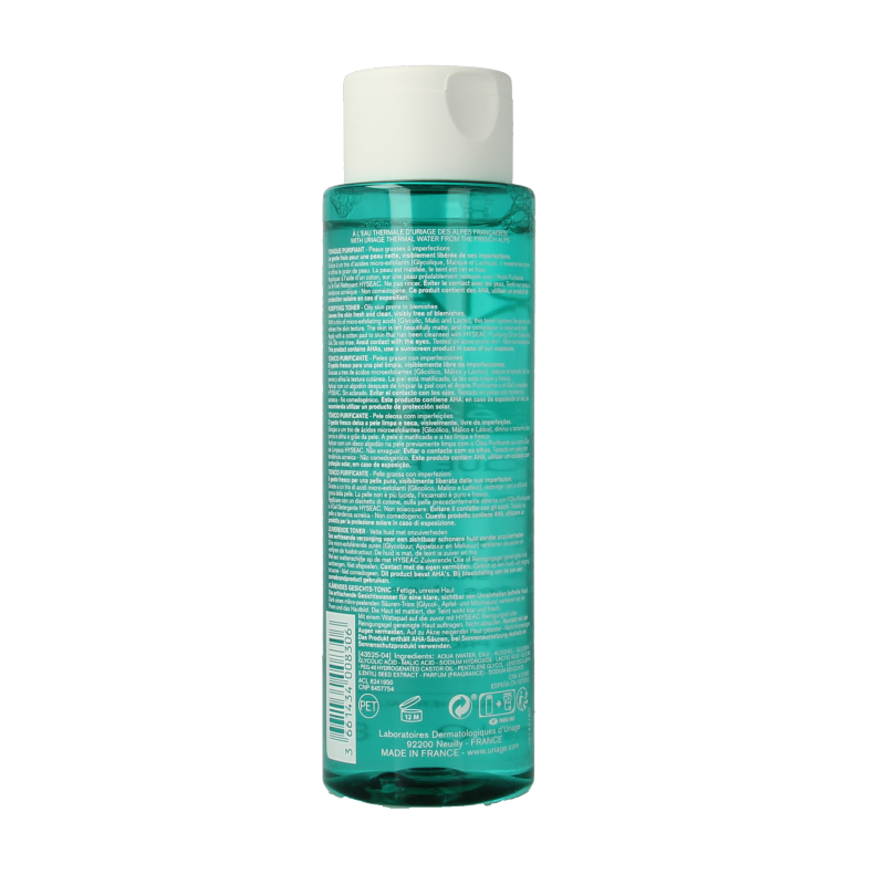 Uriage Hyseac zuiverende toner  250 Milliliter