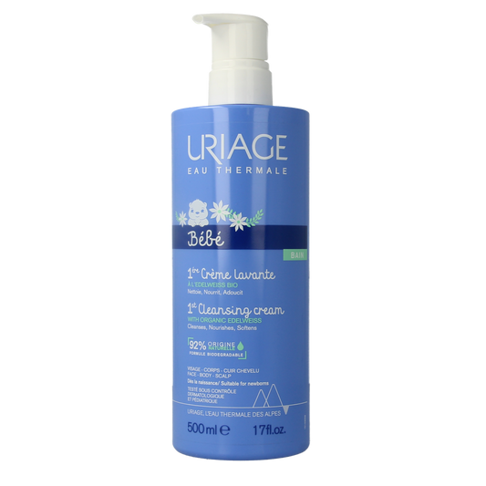 Uriage Bebe 1ere creme lavante 500.00 Milliliter