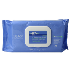 Uriage Bebe 1ere eau lingettes nettoyantes 1.00 Stuks