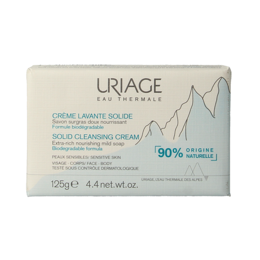 Uriage Thermaal water creme lavante solide 125 Gram
