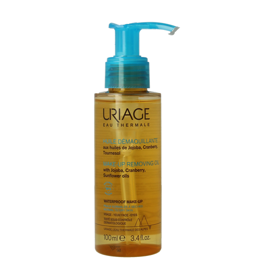 Uriage Thermaal water make-up verwijder olie 100.00 Milliliter