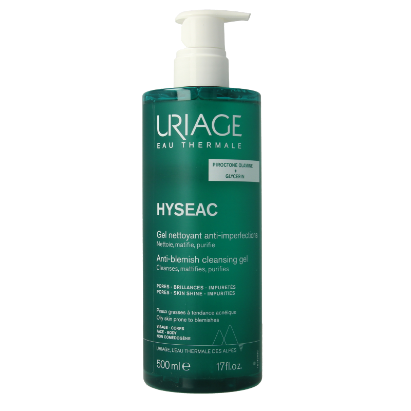 Uriage Hyseac reinigingsgel 500 Milliliter