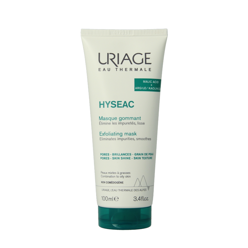 Uriage Hyseac exfolierende masker 100 Milliliter