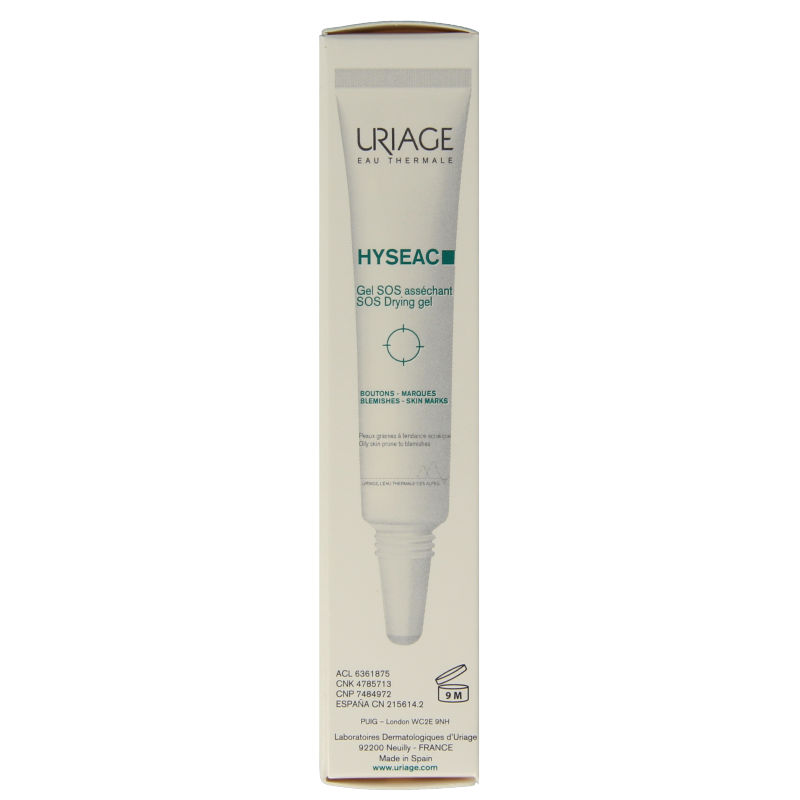 Uriage Hyseac SOS drooggel 15 Milliliter