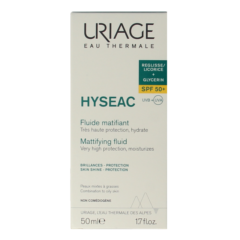 Uriage Hyseac fluide SPF50+ 50 Milliliter