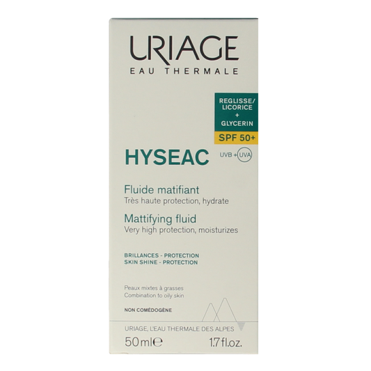 Uriage Hyseac fluide SPF50+ 50 Milliliter
