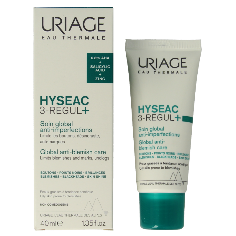 Uriage Hyseac 3-regul+ 40 Milliliter