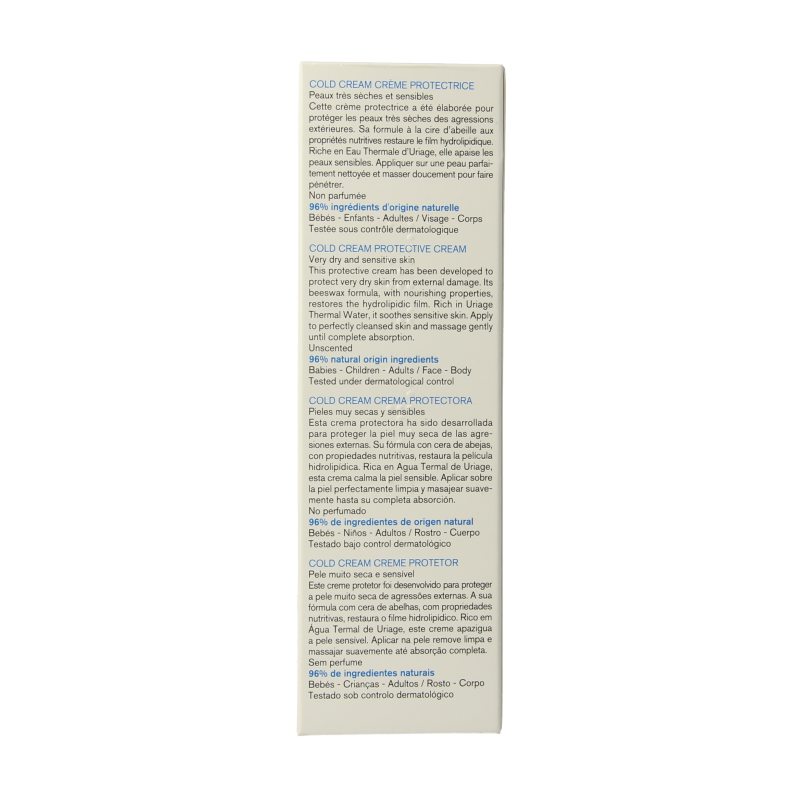 Uriage Cold cream 100 Milliliter